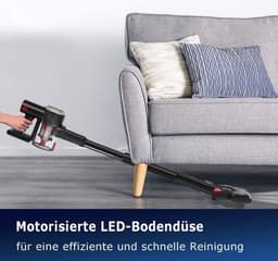 HCBOO draadloze stofzuiger, draadloze stofzuiger met 15000Pa sterke zuigkracht, tot 40 min. looptijd — thumbnail 4
