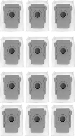 Stofzuigerzakken geschikt voor iRobot Roomba i3+ i6+ i7+ S9+ J9+ j7+ Robotstofzuiger - 12 stuks - van Zedar — thumbnail 1