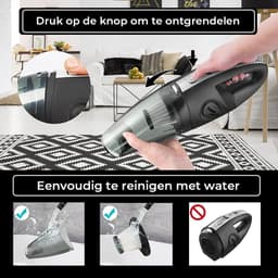 Kruimeldief - Kruimeldief snoerloos - Handstofzuiger met 4 opzetstukken - met 4 HEPA filters - Zedar S300 — thumbnail 3