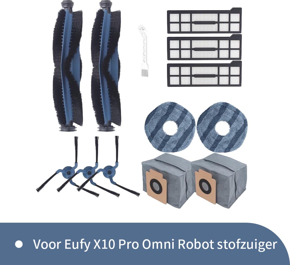 Onderdelen geschikt voor Eufy X10 Pro Omni van Replacements - 13-delig — afbeelding 1