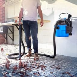 Tapijtreiniger - Tapijtwassers - Nat-Droogstofzuigers - Multifunctionele Stofzuiger - met Accessoires - Blaasfunctie - Stopcontact - voor Huis - Garage - Auto - Tapijt - 1500W - 18L - Blauw — thumbnail 3