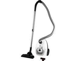 Busstofzuiger met zak - SENCOR - SVC 5500WH - 700 W ECO-motor - 75 dBA - 2 L - H13 HEPA-filter - Wit