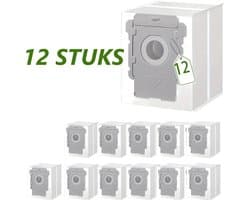 Dutchers® 12 Stuks Vervangende Stofzuigerzakken Geschikt voor iRobot Roomba - Compatibel met i8, i8+, i7, i7+, i6, i6+, i5, i5+, i4, i4+, i3, i3+, s9, s9+, j7, j7+ - Geschikt voor iRobot Onderdelen - Perfecte Pasvorm en Premium Kwaliteit