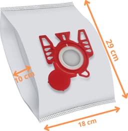 Stofzuigerzak voor MIELE FJM [Set 10] Stofzakken compatibel met MIELE Complete C1 Compact C1/C2 S4 S6 stofzuiger — thumbnail 2