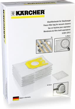 Karcher VC6 Vliesfilterstofzak (5 Zakken) — thumbnail 1