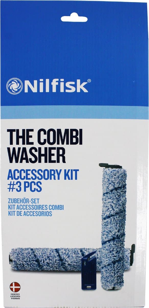 Nilfisk 3-delige Combi Washer borstelset — afbeelding 1