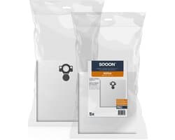 SQOON® Stofzuigerzakken PRO Geschikt voor Nilfisk Attix 30 / 40 / 50 Series & Makita VC3012 Series