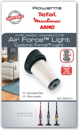 Rowenta Filter Wasbaar filter Airforce Light, Cyclonic Air Force Light ZR005201 — thumbnail 1