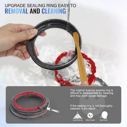 Geschikt voor Verbeterde stofbak compatibel met Dyson V11 V15 SV14 SV15 SV22 stofzuigerbak, vervanging voor stofbak voor onderdeelnr. 970050-01 en onderdeelnr. 965443-01-Belle's product — thumbnail 5