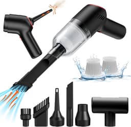 Lexium Kruimeldief snoerloos – Kruimeldief met steel – Nat&Droog – Handstofzuiger – Extreme zuigkracht – Kruimeldief snoerloos – Kruimelzuiger – Jouw ultieme schoonmaakpartner – Kruimelzuiger – Autostofzuiger – Handstofzuiger - Draadloos — thumbnail 1