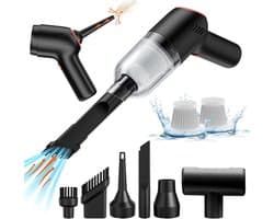 Lexium Kruimeldief snoerloos – Kruimeldief met steel – Nat&Droog – Handstofzuiger – Extreme zuigkracht – Kruimeldief snoerloos – Kruimelzuiger – Jouw ultieme schoonmaakpartner – Kruimelzuiger – Autostofzuiger – Handstofzuiger - Draadloos