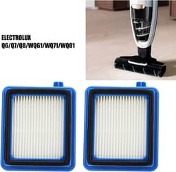 Dailygoods- Filterelementen Set van 2 - Vervangend Stofzuigerfilter - Compatibel met Q6/Q7/Q8 - Eenvoudige Installatie - Premium Materiaal - Regelmatige Vervanging — thumbnail 4