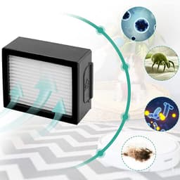 Set van 10 filters compatibel met stofzuigrobots iRobot Roomba E4, E5, E6, E7, I3, I4, I5, I6, I7, I8, J7 en J9 - hoogwaardige vervanging — thumbnail 3