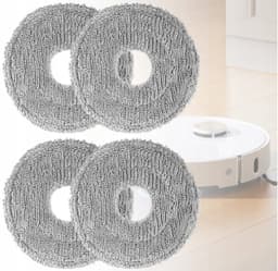 4x MOPPEN voor DREAME L10S ULTRA PRO L10 L20 ULTRA PRIME X40 - L10s Ultra - L10 Ultra - L10 Prime - L20 Ultra - L10s Pro Ultra - L10s Pro Ultra Heat - L10s Pro Gen2 - L10s Plus - X30 - X40 - X50 - Ultra - X30 - X40 - X50 Master. — thumbnail 3