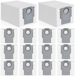 14 stofzakken Geschikt voor Roborock Qrevo/Saros-serie stofzuigers. Stofzakken Geschikt voor Qrevo S/Saros 10R / QV 35A / QRevo Pro/Edge/Curv/Master/S8 MaxV. — thumbnail 1