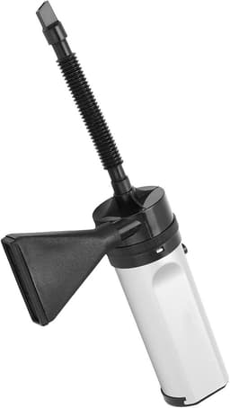 Draadloze Mini-stofzuiger - Handstofzuiger - Werkplek Reinigen - Krachtige Motor 25.000 Tpm - 20x14x3 cm - Zwart — thumbnail 3