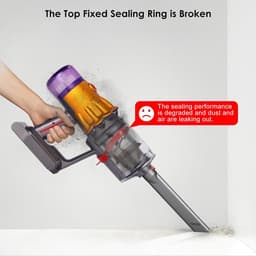 Vervangende afdichtingsring voor de stofbak van de Dyson V12 SV18 SV20 Detect Slim/Digital Slim stofzuiger. — thumbnail 2
