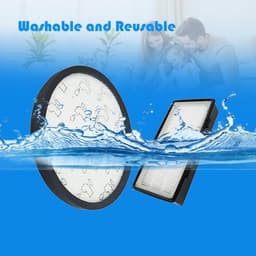 2 stuks filter voor Rowenta RO7 Silence Force Cyclonic RO72XX- X Trem Power Cyclonic RO72XX-onderdelenset voor stofzuigers- accessoires voor compacte elektrische stofzuigers — thumbnail 3