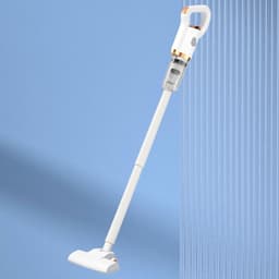 Draadloze Stofzuiger - Handstofzuiger Steelstofzuiger - Efficiënt Schoonmaken - Stille Werking - 1220g - Wit — thumbnail 2
