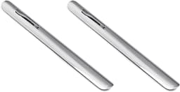 Tafelkruimelaar - Kruimelveger - Tafels Schoonmaken - Lichtgewicht Aluminium - 2 Stuks - Zilver — thumbnail 1