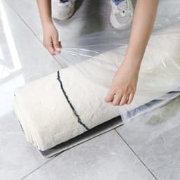 Grote Tapijt Opbergzakken - Tapijt Beschermhoezen - Tapijt Opslaan en Verhuizen - Sterk Verdikte Plastic Bescherming - Past tot 6'x9' — thumbnail 1