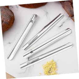 Kruimelveger Tafel - Broodkruimelreiniger - Snel Tafels Schoonmaken - Met Kledingclip - 15 cm - Zilver — thumbnail 3