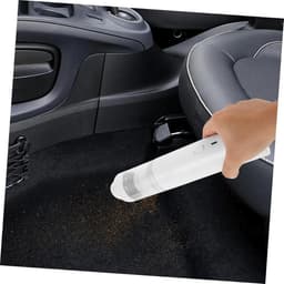 Draadloze Handstofzuiger - Kruimeldief - Auto Reinigen - Hoge Zuigkracht - 27 cm - Wit — thumbnail 2