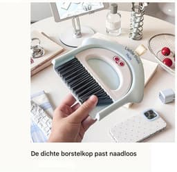 Stoffer en Blik Set - Bezem en Blik - Snel Opruimen - Compact Ontwerp — thumbnail 5