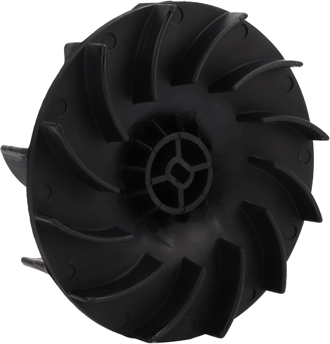 Ventilator Onderdeel - Blower Vervanging - Bladblazer Reparatie - Premium ABS Materiaal - 13 x 12 x 5 cm - Zwart — afbeelding 1