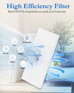 22 stuks reserveonderdelen voor Eufy Omni C20 stofzuiger - accessoireset met 2 hoofdborstels, 6 zijborstels, 6 dweilmoppen, 6 filters, 1 reinigingsborstel, 1 schroevendraaier — thumbnail 3