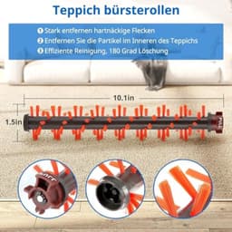 PromoHome Vervangende Accessoireset voor Bissell CrossWave C3 Pro 3555N – 3 Borstels + 2 Filters + Reinigingsborstel — thumbnail 5