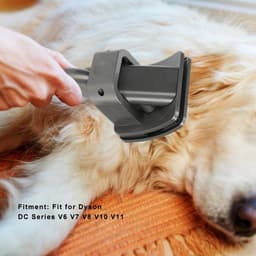 Allecto - Pet Grooming Borstel - Stofzuigerborstel Huisdieren - Perfect voor Lang Haar - Vervangende Zuigkop - Geschikt voor Dyson DC V6 V7 V8 V10 V1 — thumbnail 4