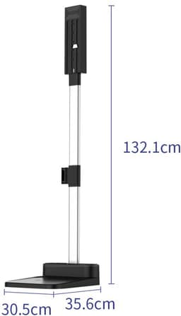 Dailygoods - Vrijstaande vacuümstandaard - Accessoires voor Dyson - Handig in huis - Ondersteuning voor stofzuiger - Ruimtebesparend - Geschikt voor V — thumbnail 3
