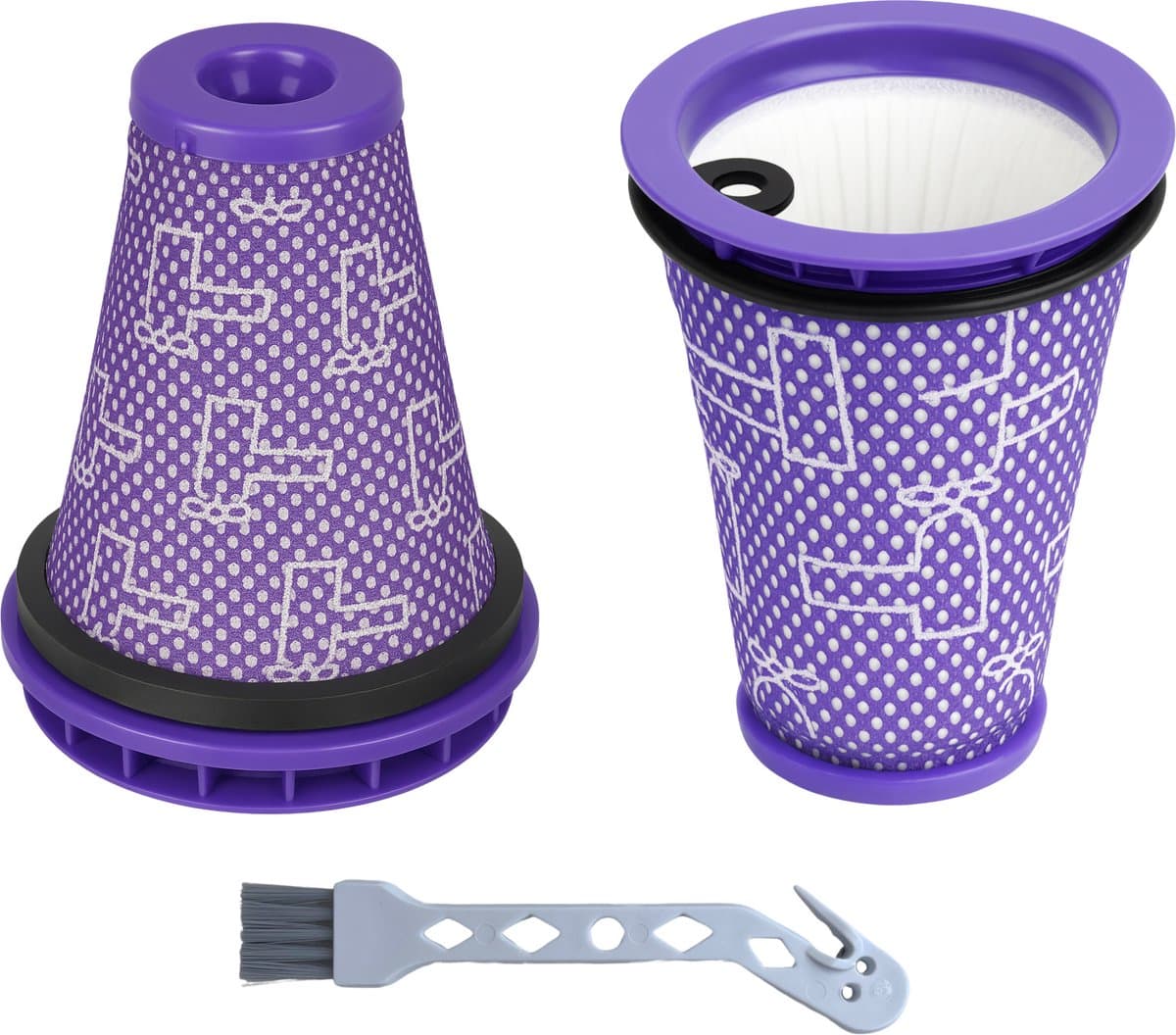 Filter geschikt voor Dyson Big Ball vervangingsfilter 967371-01 [Pack 2] stofzuiger — afbeelding 1