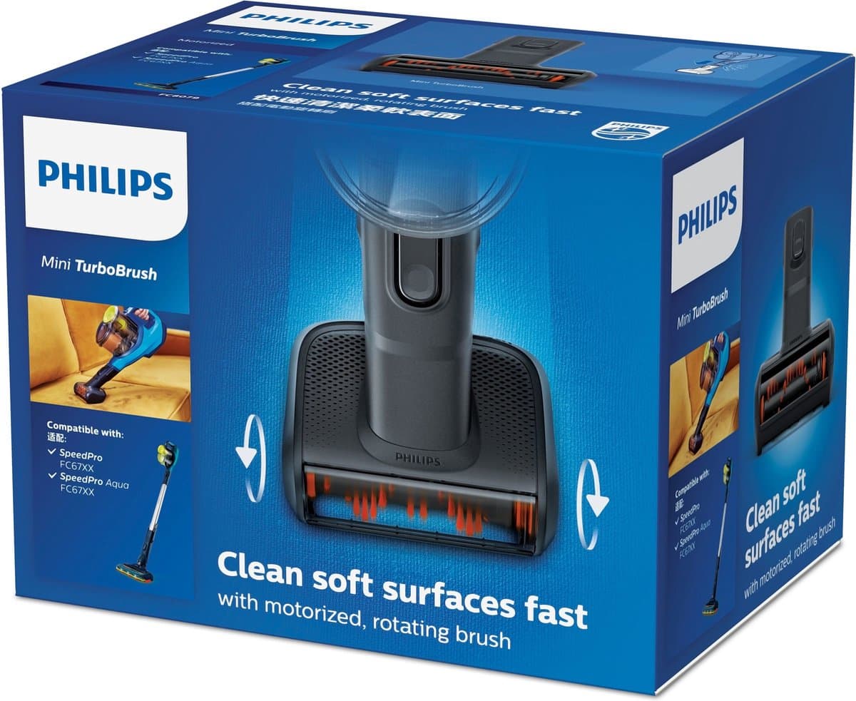Philips Turbo-miniborstel FC8079/01 voor Philips SpeedPro — afbeelding 1