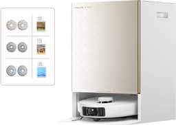 Dreame Matrix 10 Pro | Robotstofzuiger | Wit | 30.000Pa | 100°C Zelfreinigende dweil | 3 Schoonmaakmiddelen | Automatische dweilwissel | Anti-klit borstel huisdieren | Automatisch legen | Zelfreinigend station | Spraakbediening | Grote tank — thumbnail 4