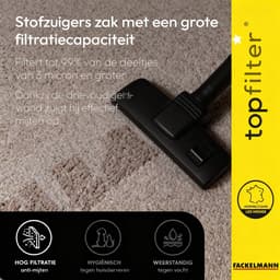 Set van 4 stofzuigerzakken voor Moulinex Krups TopFilter Premium — thumbnail 1