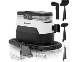 Stoomreiniger 3-in-1 - 1650 W Vermogen - 12000 Pa Zuigkracht - Dubbele Tanks - Huisdiervriendelijk - Tapijtreiniger