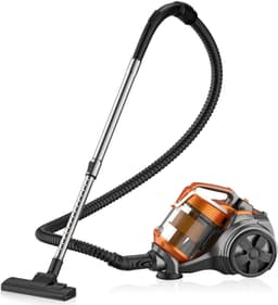 Gecofeer Zakloze Stofzuiger - Cycloontechnologie - 15.000 Pa Zuigkracht - 5 Meter Snoer - Voor Harde Vloeren, Tapijt en Dierenharen - Inclusief 2-in-1 Borstel — thumbnail 1