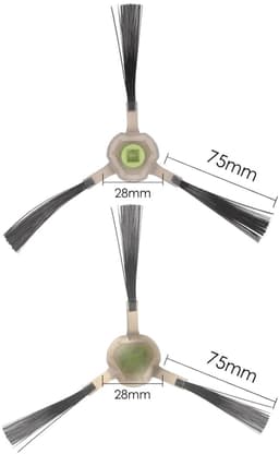 Zijborstelset Robotstofzuiger - 4 Stuks — thumbnail 3