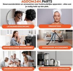 Vloerzuigmond elektrische borstel compatibel met accustofzuiger XC7053 XC7055 XC7057 XC8055 XC8057 — thumbnail 5