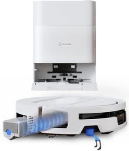 Ecovacs Deebot T90 Max Pro Omni – Robotstofzuiger Met Dweilfunctie – 40.000 Pa – 9,5 cm Ultradun – ZeroTangle 4.0 Anti-klit – Omni-Station – Wit — thumbnail 1