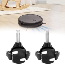 Universeel Wiel Vervanging Accessoire voor Vegen Robot - 2 Stuks - Geschikt voor N79/N79S - Deebot Onderdelen — thumbnail 2