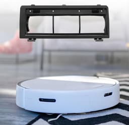 2 stuk hoofdborstelafdekking - geschikt voor Ecovacs Deebot U2 / U2 Pro robotstofzuiger - accessoire voor de hoofdborstel — thumbnail 3