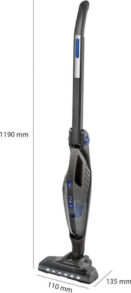 2-in-1 accustofzuiger lithium-ion 14,8V met cyclonische afzuiging en LED-verlichting — thumbnail 5