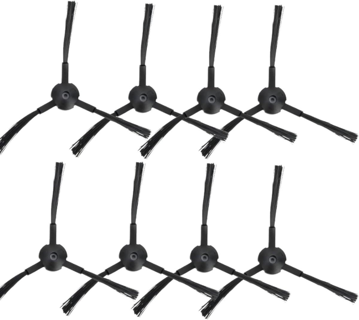 8 stuks zijborstel vervangingsonderdelen voor robotstofzuiger Ilife V3s, 3Spro, A4, A4S, A6, 5V, 5Spro - Accessoires nodig - Duurzame kwaliteit — afbeelding 1
