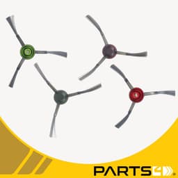 PARTS4® Robotstofzuiger vervangingsset geschikt voor Ecovacs Deebot T8 / N8 / T9 serie | 8-delige set met middenborstel, zijborstel (4 x), HEPA filter (3 x) — thumbnail 4
