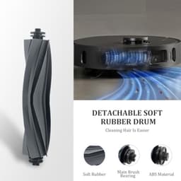 PromoHome Borstelafdekking en reserve-rubberen borstel Geschikt voor Dreame X40-serie X40 Pro X40 Ultra, L10s Ultra/L10s Pro — thumbnail 4