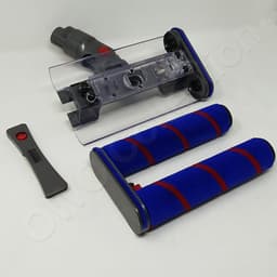 Fluffy zuigmond borstel met dubbele rol geschikt voor Dyson V7 V8 V10 V11 V15 sv10 sv11 sv12 sv14 sv16 sv17 sv22 — thumbnail 5