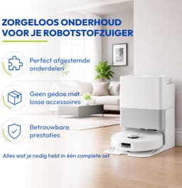 24-delige Accessoires Set Geschikt voor Roborock Qrevo S5V, Qrevo Edge, Qrevo Curv & Qrevo Edge S5A Robotstofzuiger - Complete Onderhoudsset - Onderdelen — thumbnail 3